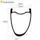 Jante en fibre de carbone asymétrique pour gravel 32 pouces 45mm de profondeur 33mm de largeur